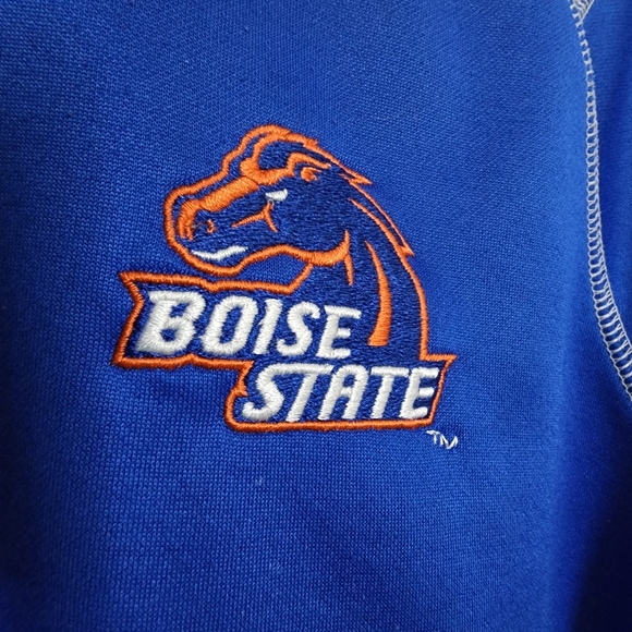 NIKE THERMAL FIT BOISE STATE 1/4 ZIP UP SWEATER - Picture 4 of 6
